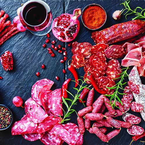 Spaanse charcuterie in Ierland