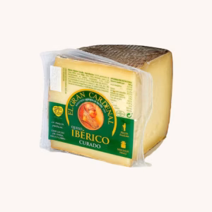 Iberische kaas, gerijpt met een mix van melksoorten, 4-6 maanden rijping, 1/4 wiel