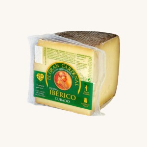 Iberische kaas, gerijpt met een mix van melksoorten, 4-6 maanden rijping, 1/4 wiel