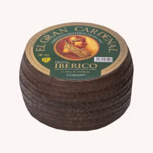 Iberische kaas, gerijpt met een mix van melksoorten, 4-6 maanden rijping, hele kaaswiel.