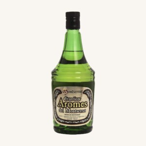 Gran Licor Aromes del Montserrat Kruidenlikeur, uit Catalonië, fles 70 cl