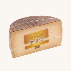 Hacendado Viejo Tostado (geroosterde oude) gemengde melkkaas, halfwiel