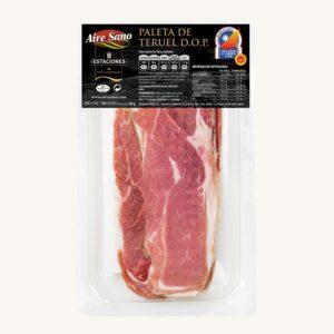 Schouderham (Paleta) de Teruel DOP, uit Aragon, voorgesneden