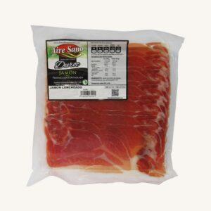 Jamón Serrano (ham), 100% Duroc-vader, uit Aragon, voorgesneden