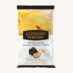 Chips met kaas- en truffelsmaak, uit Barcelona, zak