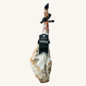 100% Ibéricoham (Jamón) van eikelvlees, zwart label - Pata Negra, DOP Guijuelo, Salamanca, volbeen