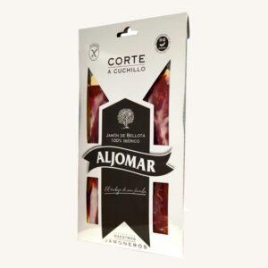 Met de hand gesneden 100% Ibéricoham (Jamón), gevoed met eikels, zwart label - Pata Negra, DOP Guijuelo, Salamanca