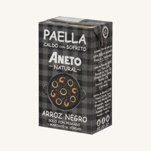 Kookbasis voor inktvisinktrijst / zwarte rijstpaella (caldo con sofrito para paella de arroz negro), tetra brik