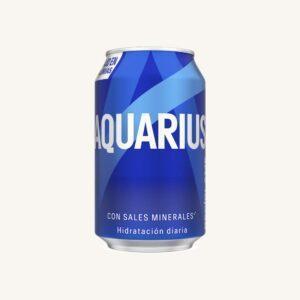 Aquarius Limón, isotone drank met citroensmaak, blikje