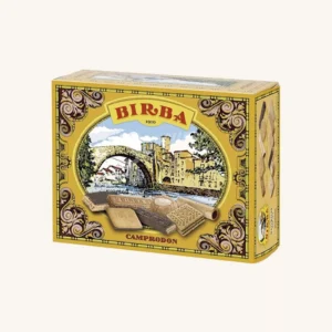 Birba Surtido - Klassiek assortiment van 11 soorten Birba koekjes, uit Girona, kartonnen doos