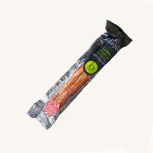 Gezouten lendenen (lomo) van met eikels gevoerd 50% Ibérico-varken "Admiración", uit Guijuelo, Salamanca, halfstuk