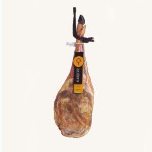 Ibérico 50% de cebo de granja schouderham (Paleta) White label - uit Guijuelo, Salamanca