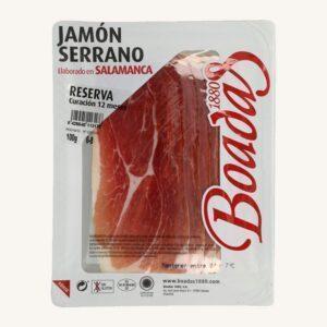 Serranoham (jamón) Reserva (ETG), uit Salamanca, voorgesneden