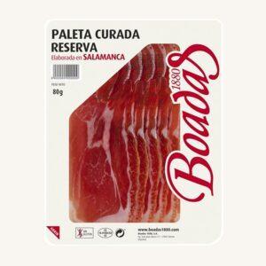 Serrano schouderham (paleta) Reserva, uit Salamanca, voorgesneden