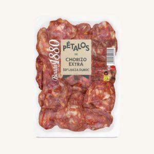 Pétalos (extra dun) - Chorizo extra 50% Duroc, voorgesneden