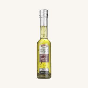 Aromatische olijfolie met verse rozemarijn (romero), 100% natuurlijk, fles