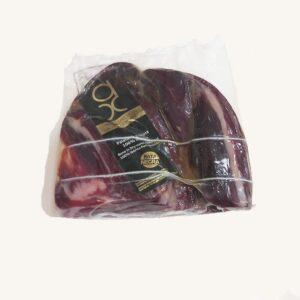 Eikelgevoede 100% Ibérico schouderham (Paleta), Black label – Pata Negra, uit Los Pedroches, Andalusië, halfstuk