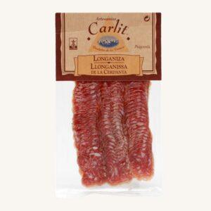 Llonganissa de La Cerdanya (longaniza), voorgesneden