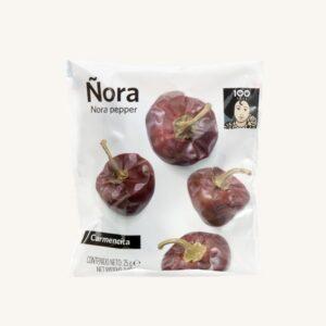 Carmencita Ñora (Nora) peper, ideaal voor salmorreta en paella, klein zakje