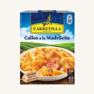 Callos a la madrileña (pens op Madrileense wijze), klaar om te eten in 2 minuten, 1 portieschaal