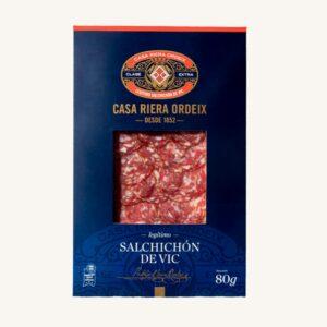 Salchichón de Vic (IGP), voorgesneden