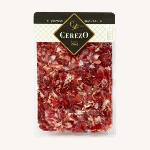 Ibérico hamschaafsel - zwart label (Virutas de Jamón Ibérico), van Jabugo (Huelva), blister