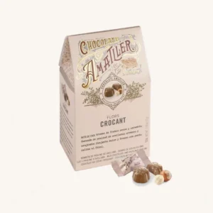 Melkchocolade Crocant Bloemenpralines (Bombones Flors Crocant), uit Barcelona, zak
