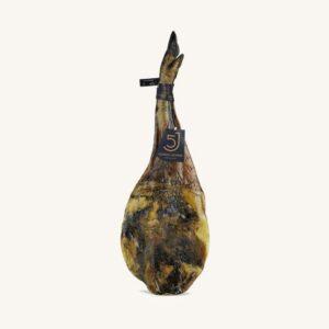 Eikelgevoerde 100% Ibérico schouderham (Paleta), black label - Pata negra, uit Jabugo - Huelva