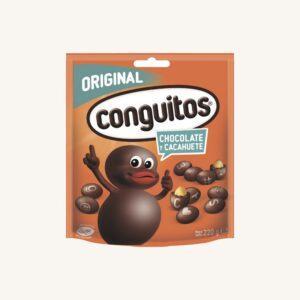 Conguitos Originele met chocolade omhulde pinda's (cacahuetes recubiertos de chocolade), middelgrote zak