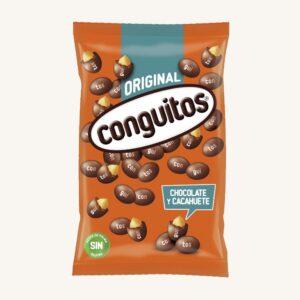 Conguitos Originele met chocolade omhulde pinda's (cacahuetes recubiertos de chocolade), extra grote zak