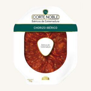 Chorizo 50% Ibérico de cebo de campo - uit Extremadura, voorgesneden