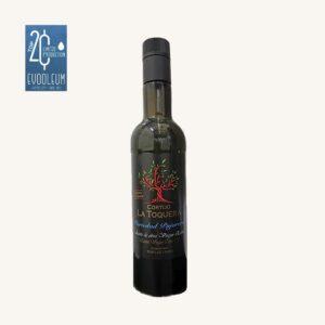 Cortijo La Toquera Extra Vierge Olijfolie (EVOO / AOVE), Pajarera-variëteit, beperkte productie, uit Cordoba, fles