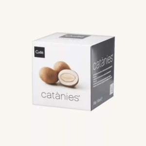 Catànies / Catanias (gekarameliseerde amandelen omhuld met praline), Origineel, uit Barcelona, doos 80 g