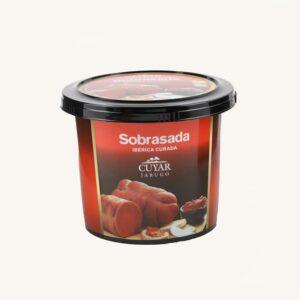 Sobrasada Ibérica curada (gezouten) smeerbaar, van Jabugo, terrine