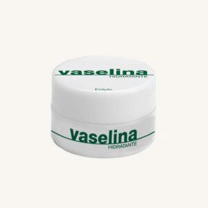 Hydraterende vaseline voor huid en lippen, neutrale geur, uit Alicante, in een potje.