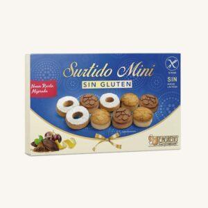 E.Moreno Assortiment glutenvrije klassieke Spaanse gebakjes (Surtido Mini sin gluten), doos