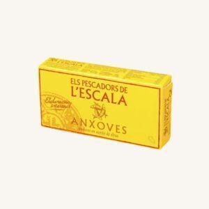 Ansjovisfilets in olijfolie, ambachtelijk, uit Girona - Middellandse Zee, klein blikje