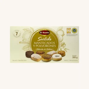 El Santo Diverse Spaanse lekkernijen (Surtido de mantecados y polvorones de Estepa), klein doosje