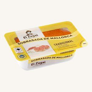 Sobrasada van Mallorca, traditioneel IGP-goudlabel, terrine