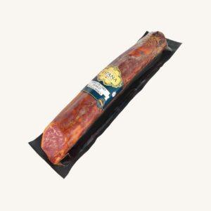 Lomo (gezouten lendenen) Ibérico 50% de cebo, uit Toledo, half stuk