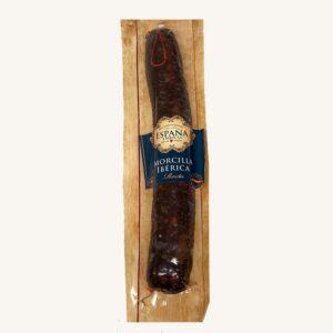 Morcilla Ibérica recta, uit Toledo, stuk