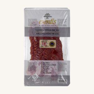 Salchichón / Longaniza de Vic (IGP), uit Catalonië, voorgesneden