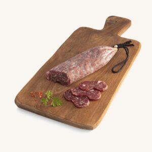 Salchichón / Longaniza de Vic (IGP), uit Catalonië, stuk