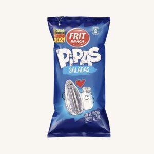 Pipas saladas (zonnebloempitten met zout), uit Girona, zakje