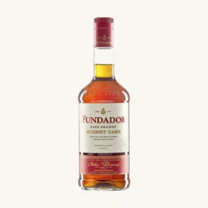 Fundador Sherry Cask Solera brandewijn, Brandy de Jerez, uit Andalusië, fles