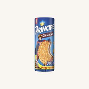 Galletas Príncipe Original, koekjes gevuld met chocoladeroom, verpakking van 300 g
