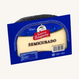 Halfgerijpte kaas van gemengde melk, een half mini-wieltje