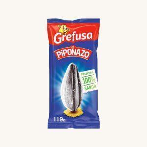 Pipas El Piponazo (grote geroosterde zonnebloempitten met zout), uit Valencia, middelgrote zak