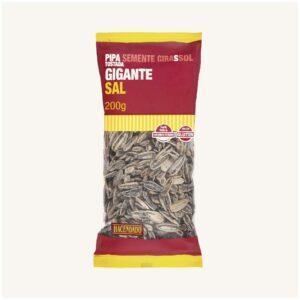 Grote geroosterde zonnebloempitten met zout (pipas gigantes tostadas con sal), uit Valencia, zak