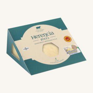 Herencia Artisan Manchego halfgerijpte rauwmelkse schapenkaas DOP, minimaal 4 maanden rijping, stuk